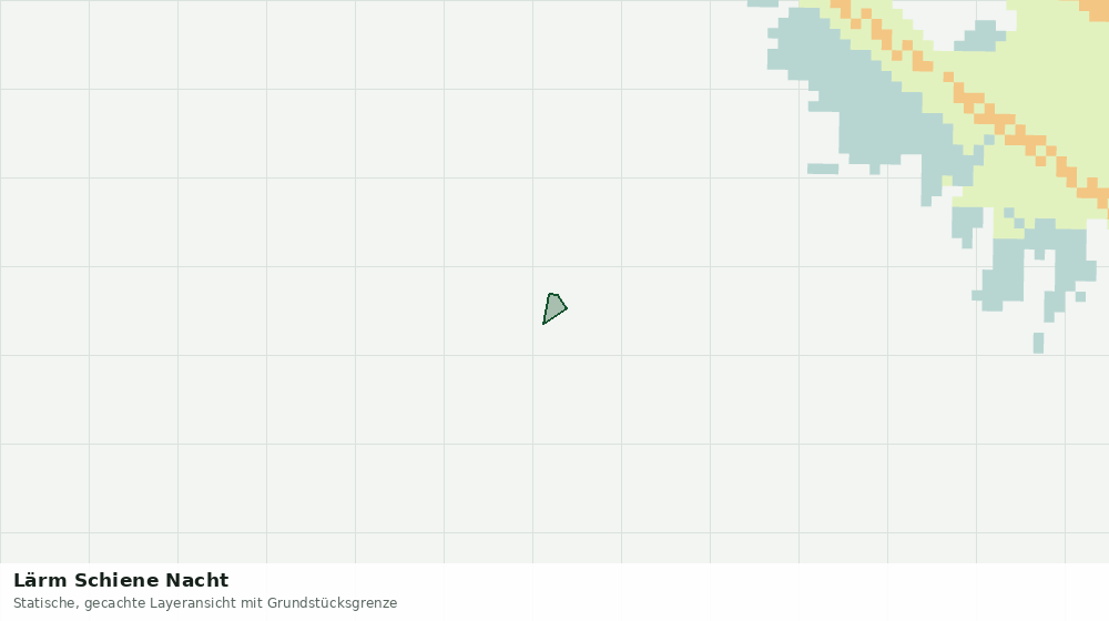 Statische Kartenansicht: Lärm Schiene Nacht