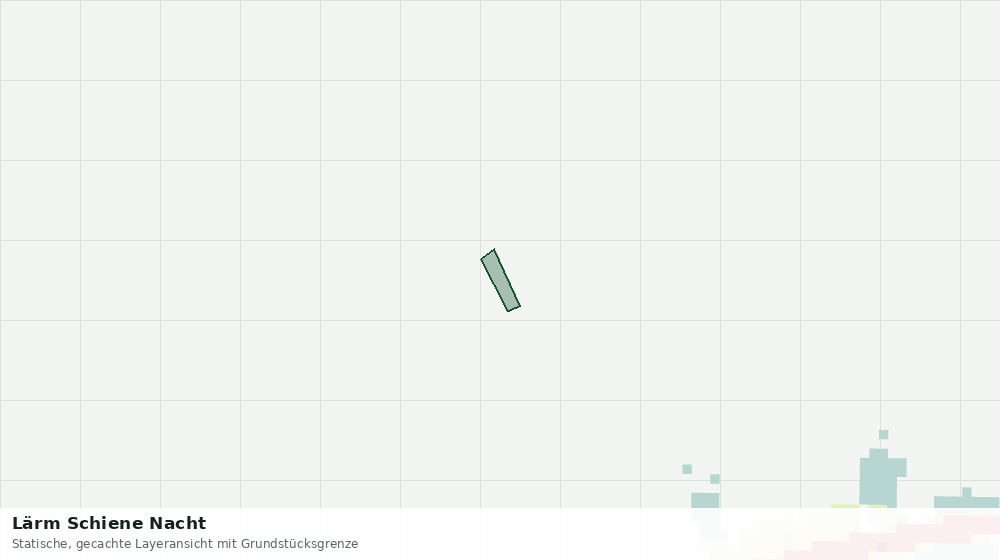 Statische Kartenansicht: Lärm Schiene Nacht