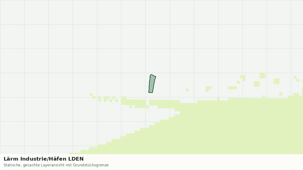 Statische Kartenansicht: Lärm Industrie/Häfen LDEN