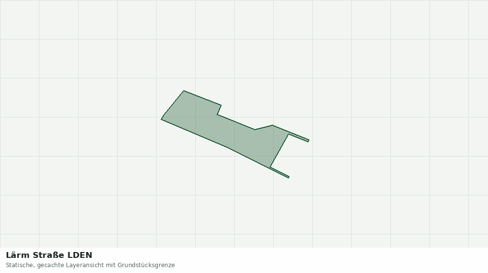 Statische Kartenansicht: Lärm Straße LDEN