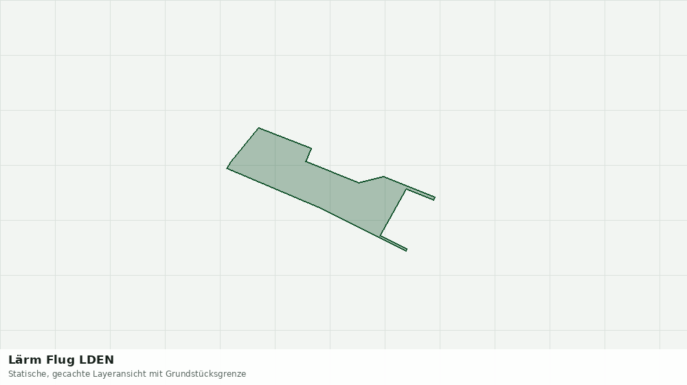 Statische Kartenansicht: Lärm Flug LDEN
