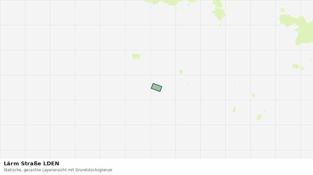 Statische Kartenansicht: Lärm Straße LDEN