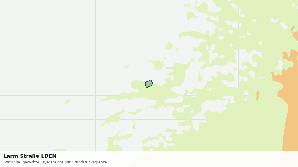 Statische Kartenansicht: Lärm Straße LDEN
