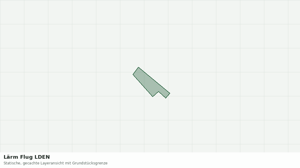Statische Kartenansicht: Lärm Flug LDEN