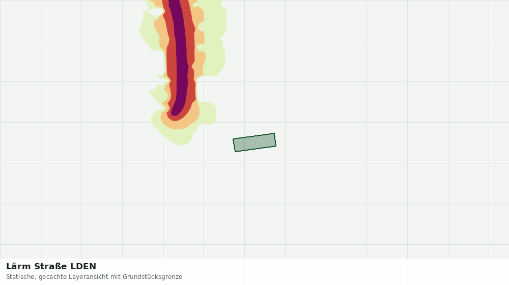 Statische Kartenansicht: Lärm Straße LDEN