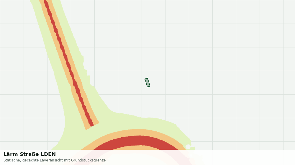 Statische Kartenansicht: Lärm Straße LDEN