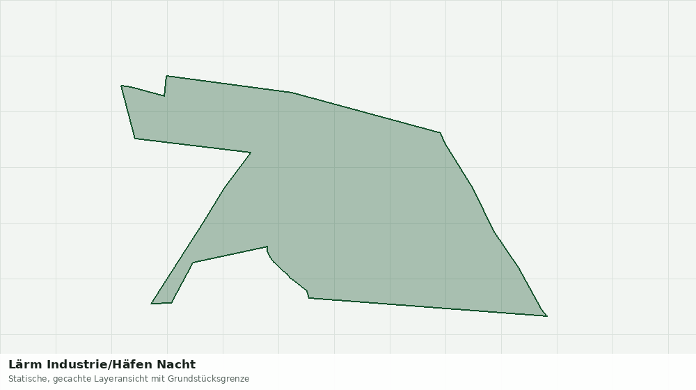Statische Kartenansicht: Lärm Industrie/Häfen Nacht