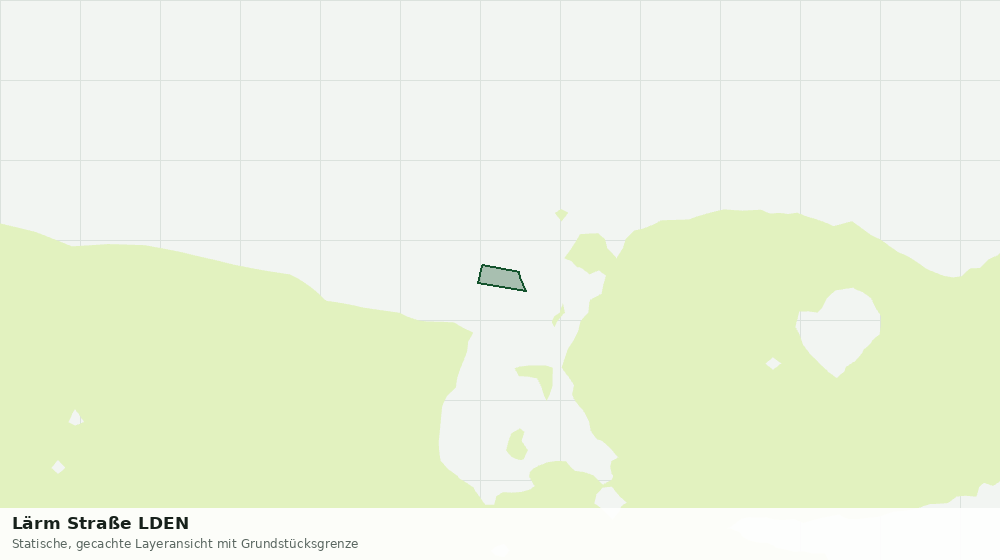 Statische Kartenansicht: Lärm Straße LDEN