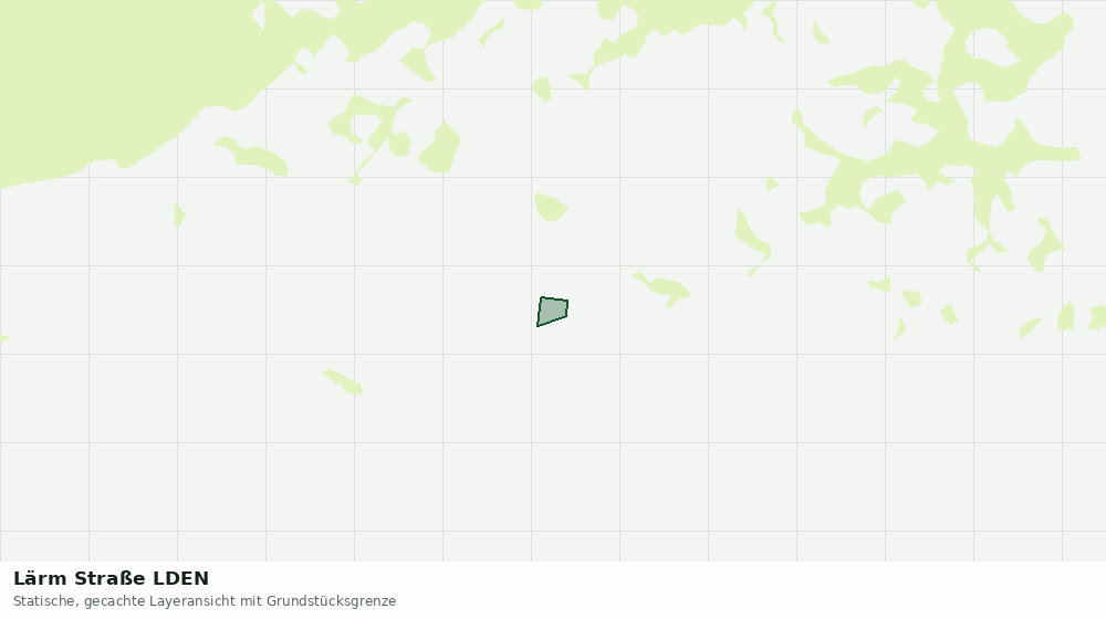 Statische Kartenansicht: Lärm Straße LDEN