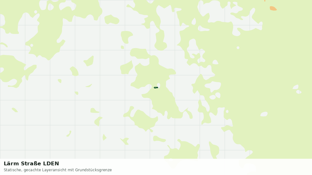 Statische Kartenansicht: Lärm Straße LDEN