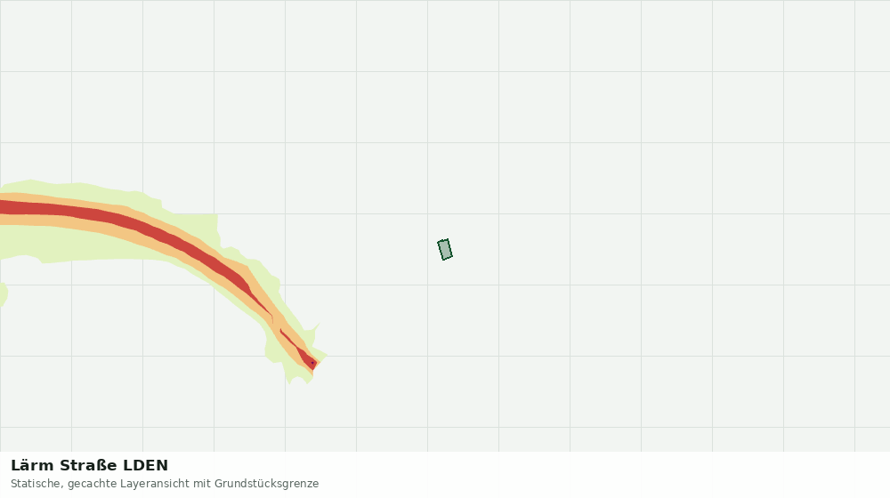 Statische Kartenansicht: Lärm Straße LDEN