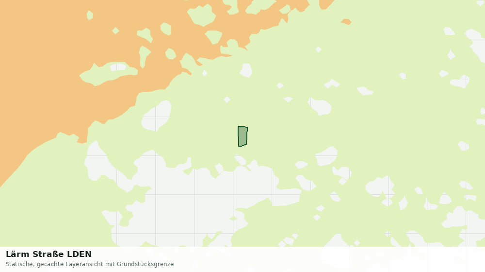 Statische Kartenansicht: Lärm Straße LDEN