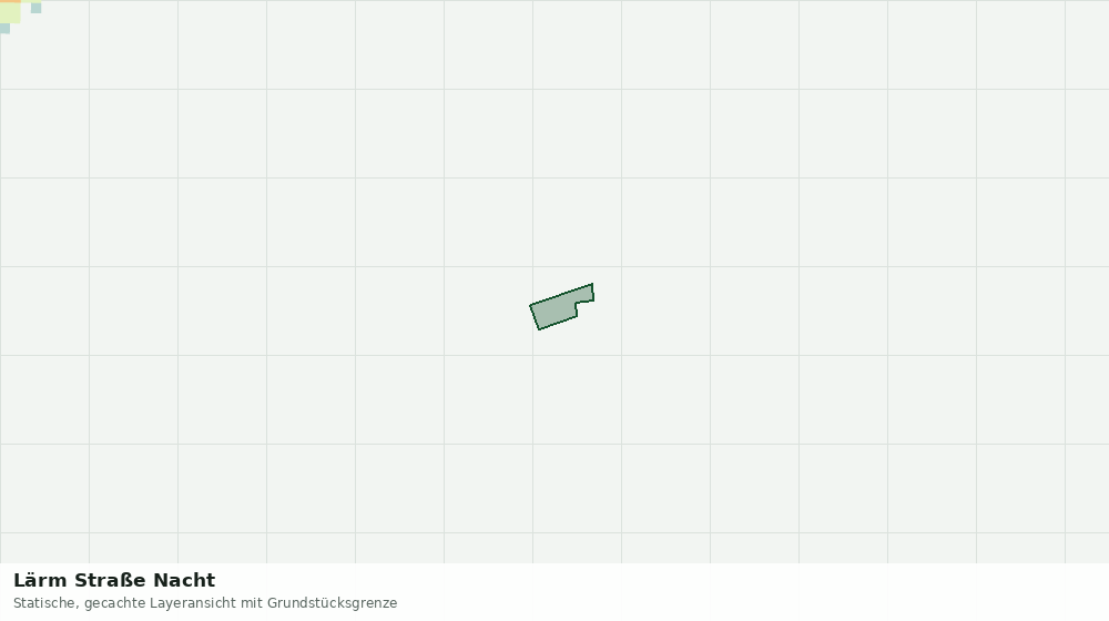 Statische Kartenansicht: Lärm Straße Nacht