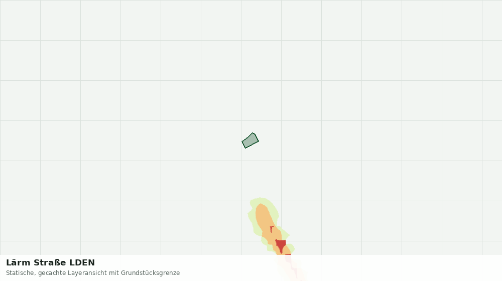 Statische Kartenansicht: Lärm Straße LDEN
