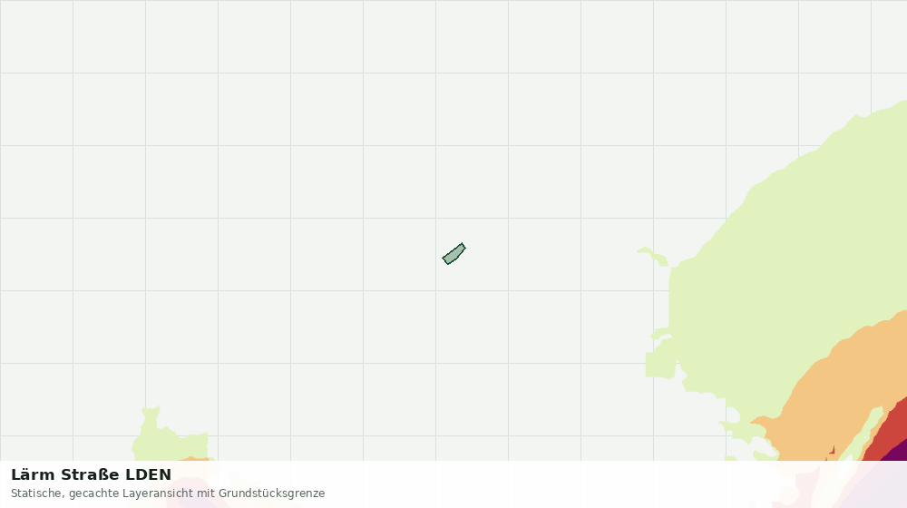 Statische Kartenansicht: Lärm Straße LDEN