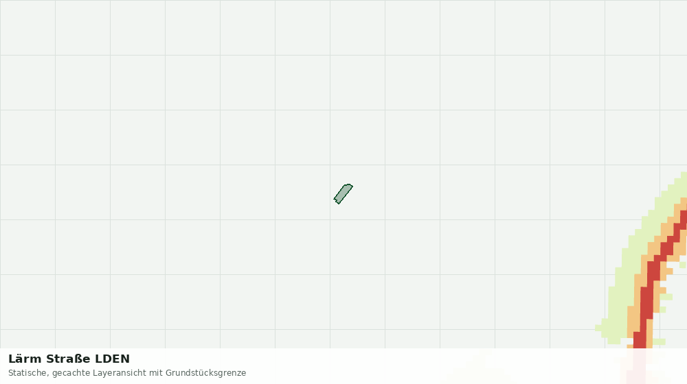 Statische Kartenansicht: Lärm Straße LDEN
