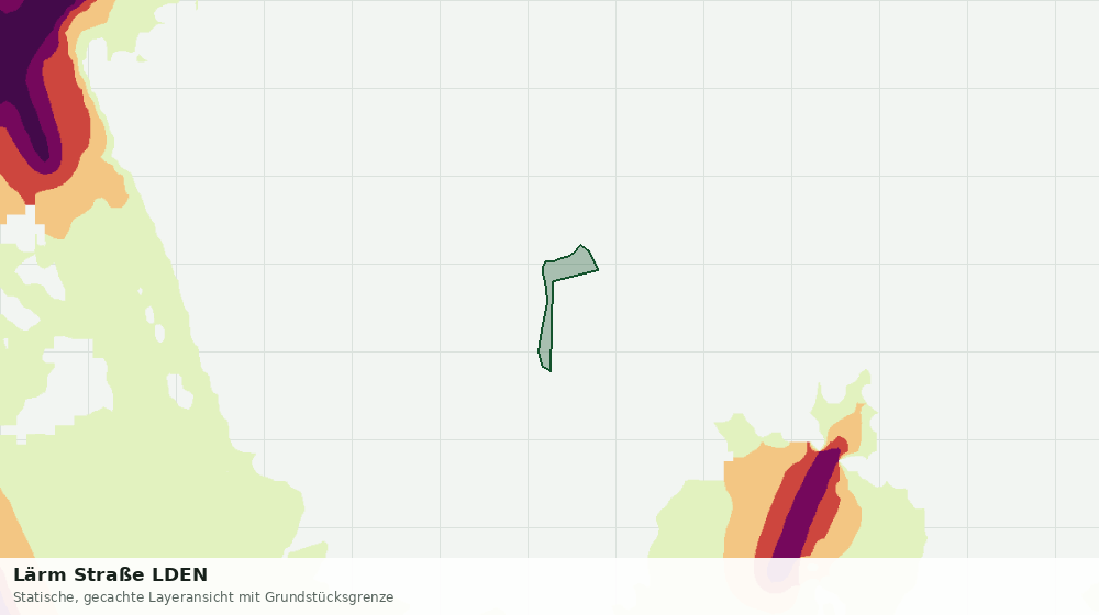 Statische Kartenansicht: Lärm Straße LDEN