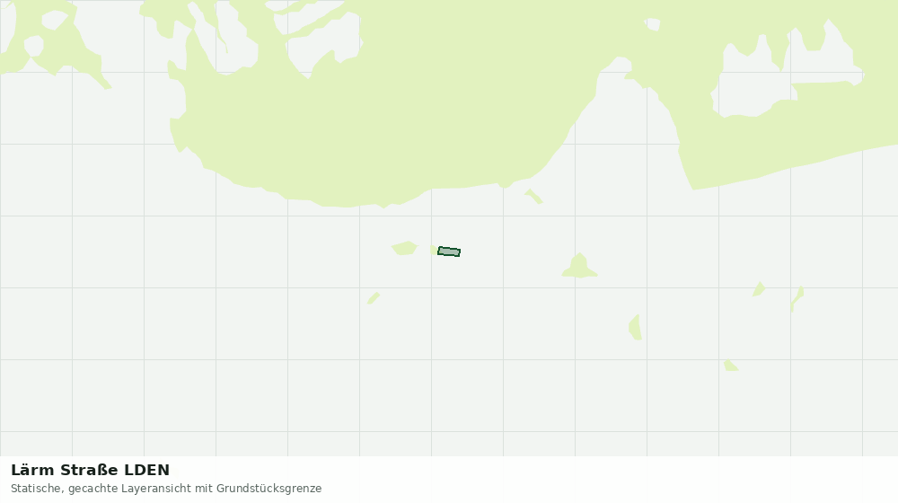 Statische Kartenansicht: Lärm Straße LDEN