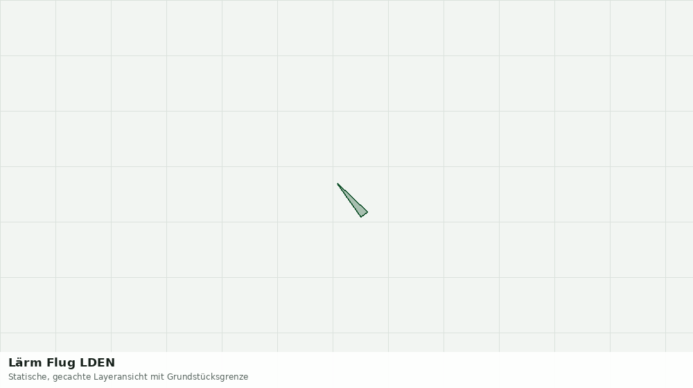 Statische Kartenansicht: Lärm Flug LDEN