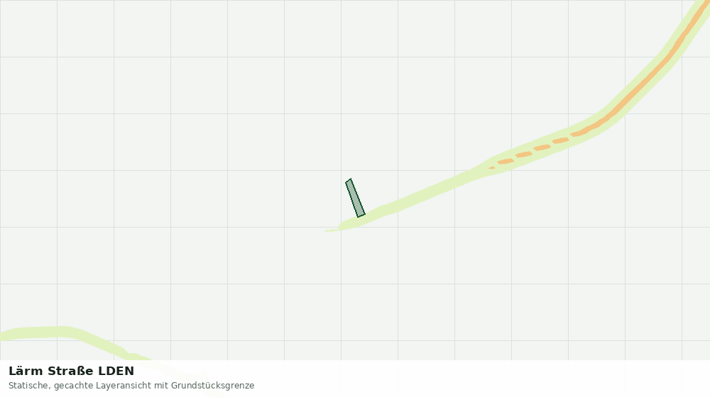 Statische Kartenansicht: Lärm Straße LDEN