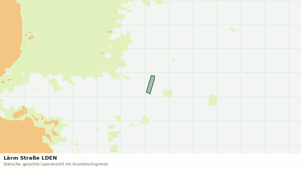 Statische Kartenansicht: Lärm Straße LDEN