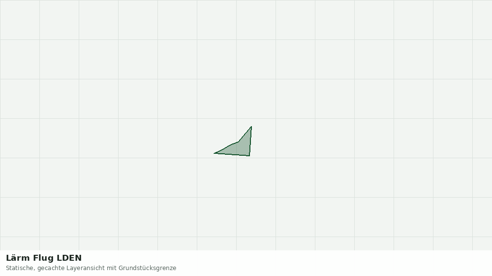 Statische Kartenansicht: Lärm Flug LDEN