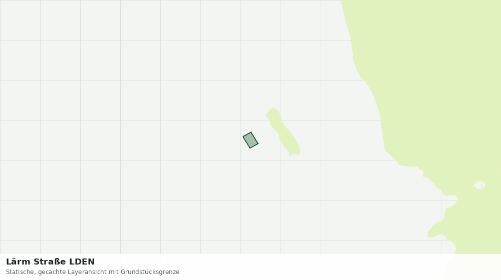 Statische Kartenansicht: Lärm Straße LDEN