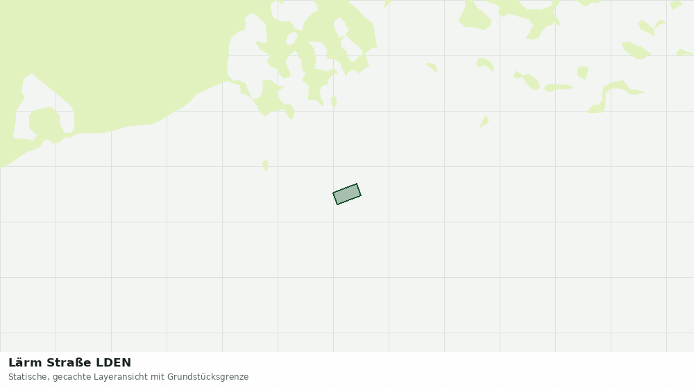 Statische Kartenansicht: Lärm Straße LDEN
