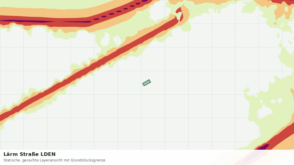 Statische Kartenansicht: Lärm Straße LDEN