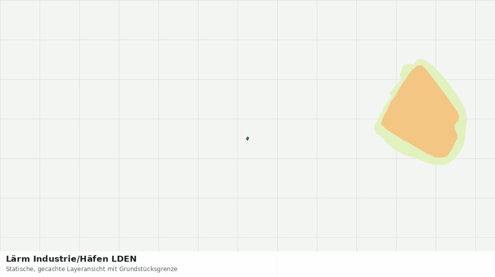 Statische Kartenansicht: Lärm Industrie/Häfen LDEN