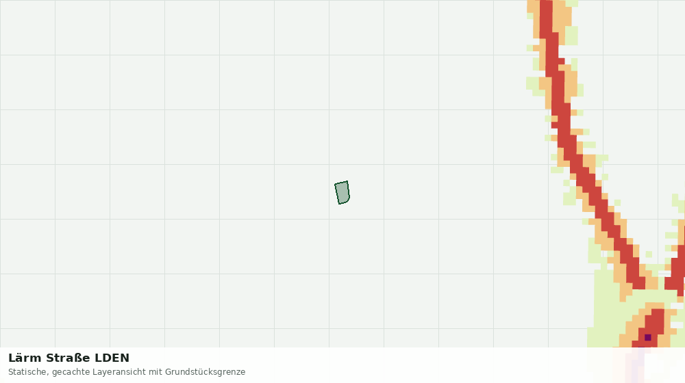 Statische Kartenansicht: Lärm Straße LDEN