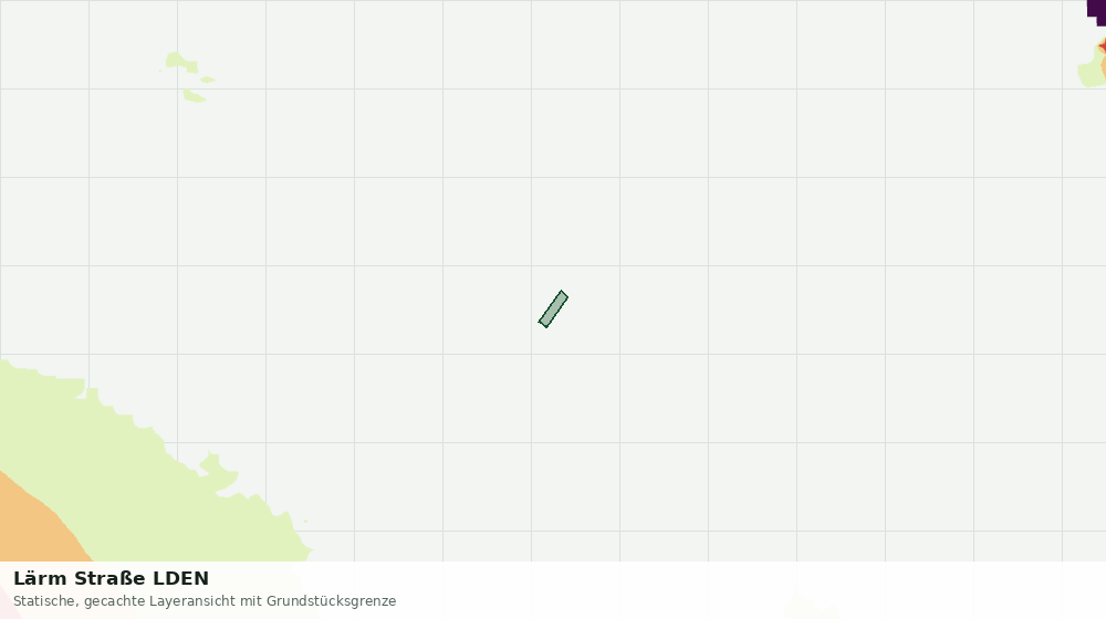 Statische Kartenansicht: Lärm Straße LDEN