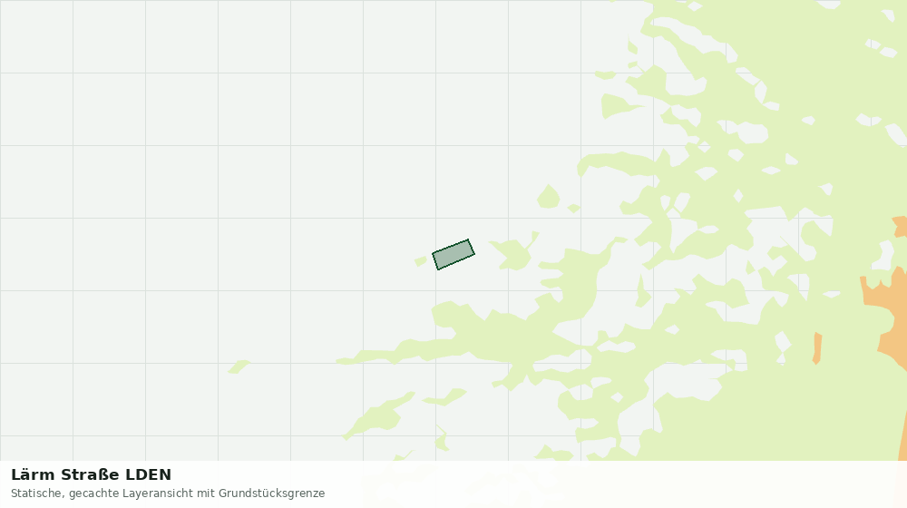 Statische Kartenansicht: Lärm Straße LDEN