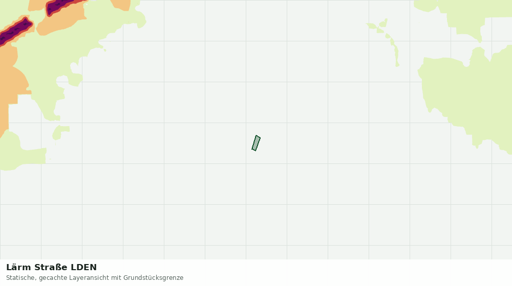 Statische Kartenansicht: Lärm Straße LDEN