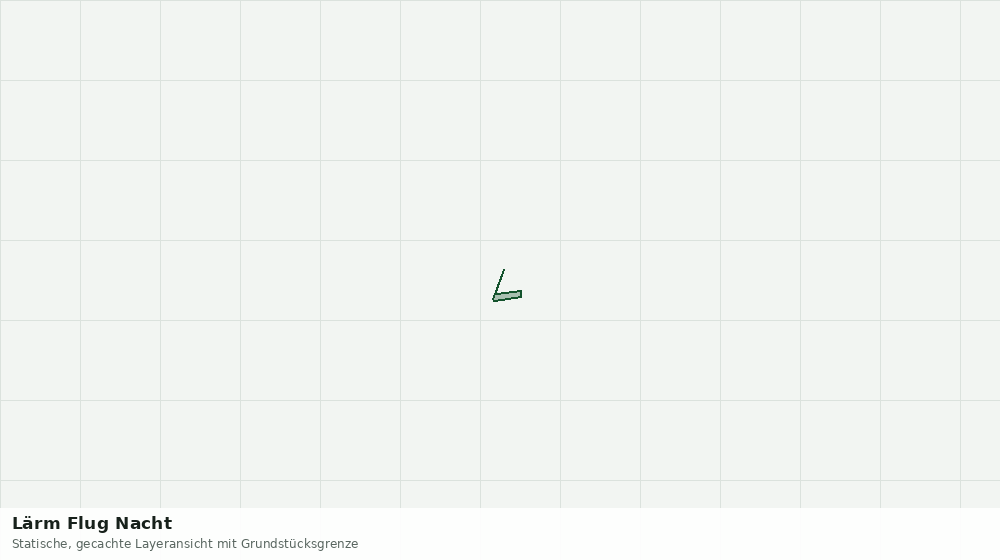 Statische Kartenansicht: Lärm Flug Nacht
