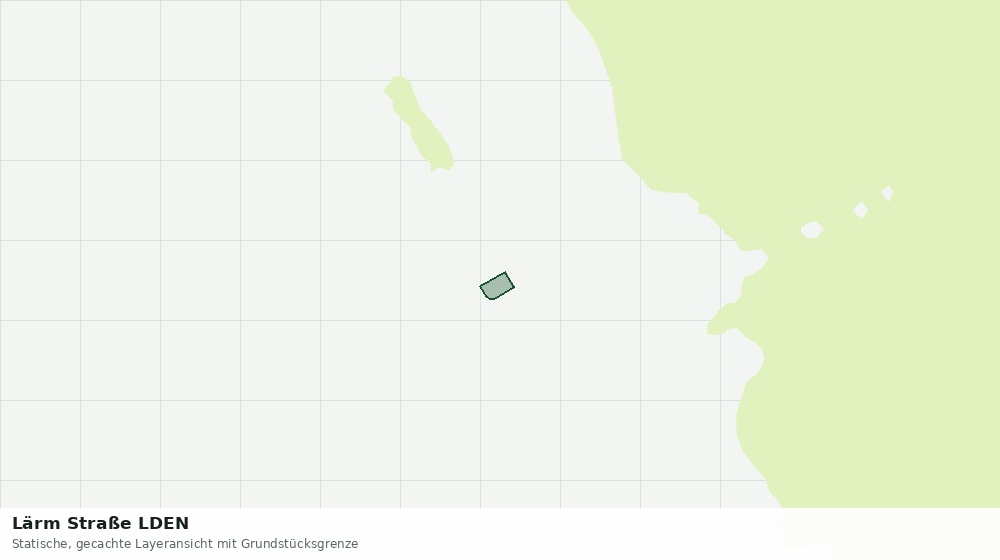 Statische Kartenansicht: Lärm Straße LDEN
