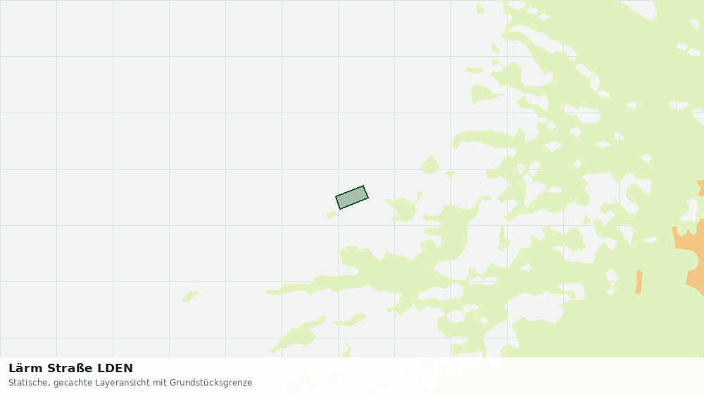 Statische Kartenansicht: Lärm Straße LDEN
