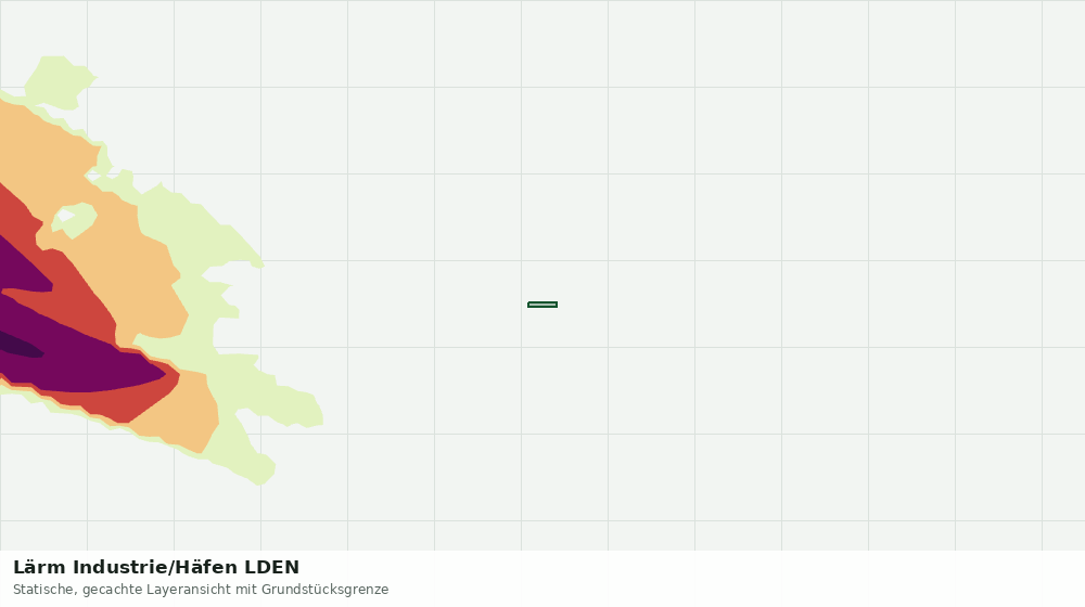 Statische Kartenansicht: Lärm Industrie/Häfen LDEN