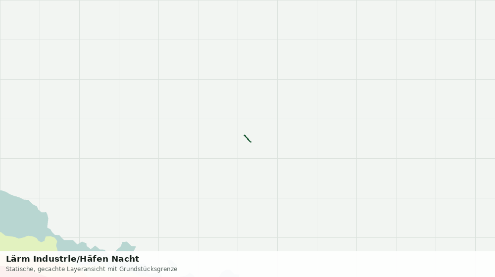 Statische Kartenansicht: Lärm Industrie/Häfen Nacht