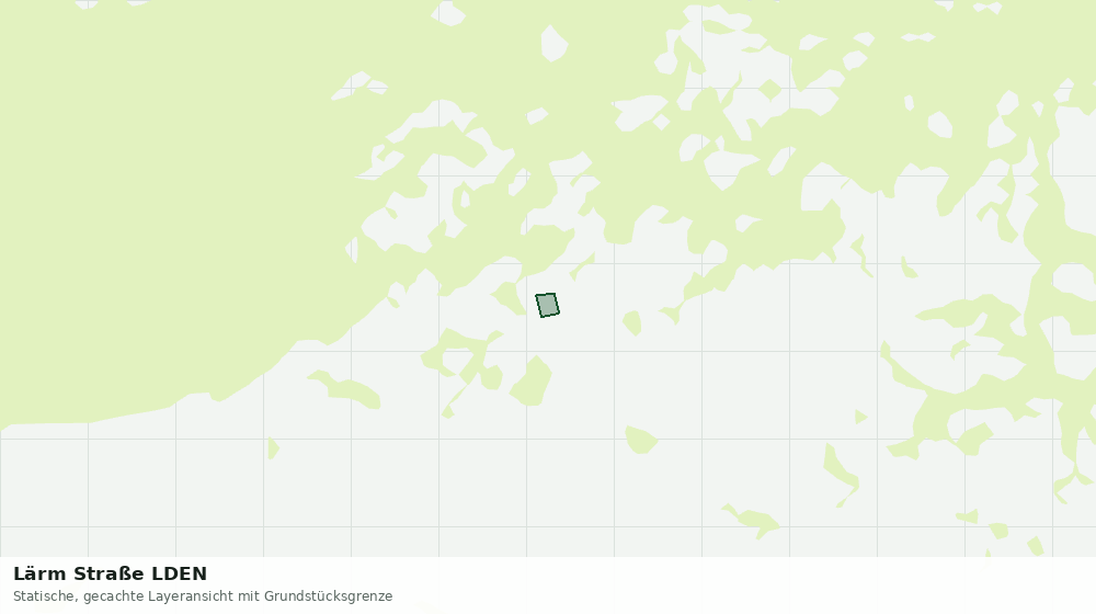 Statische Kartenansicht: Lärm Straße LDEN