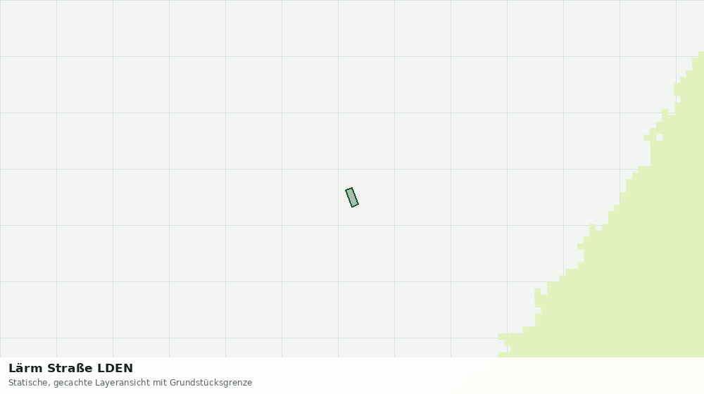 Statische Kartenansicht: Lärm Straße LDEN