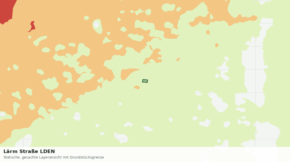 Statische Kartenansicht: Lärm Straße LDEN