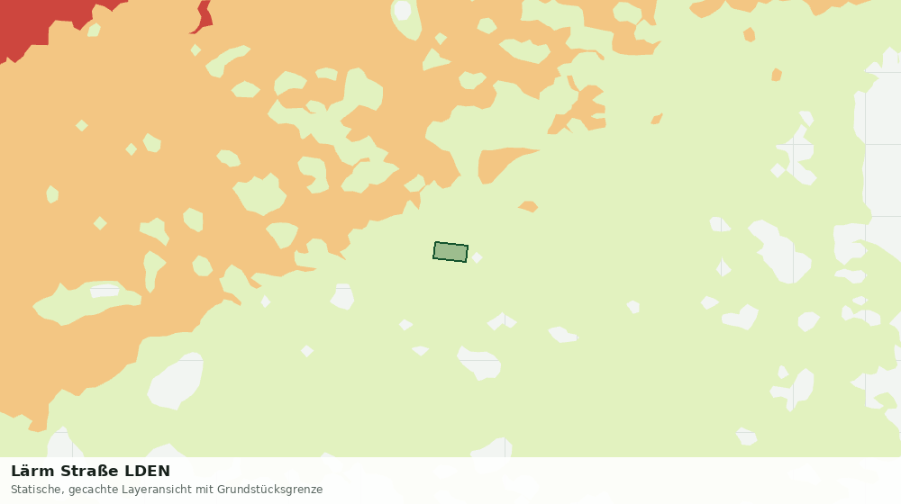 Statische Kartenansicht: Lärm Straße LDEN