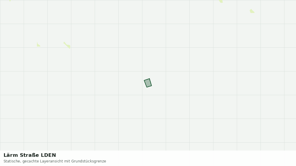 Statische Kartenansicht: Lärm Straße LDEN