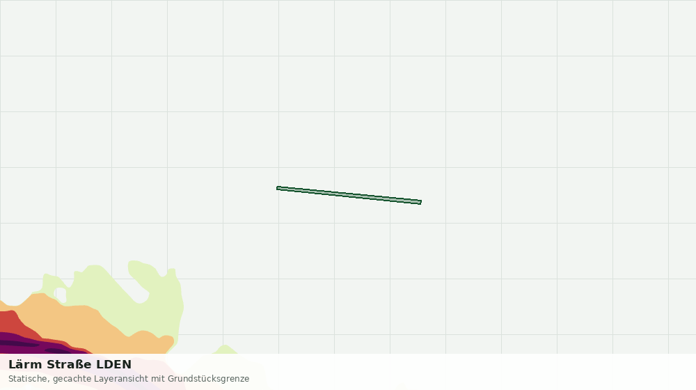 Statische Kartenansicht: Lärm Straße LDEN