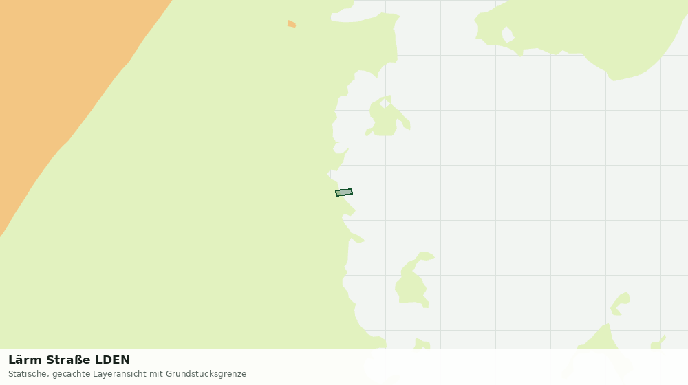 Statische Kartenansicht: Lärm Straße LDEN