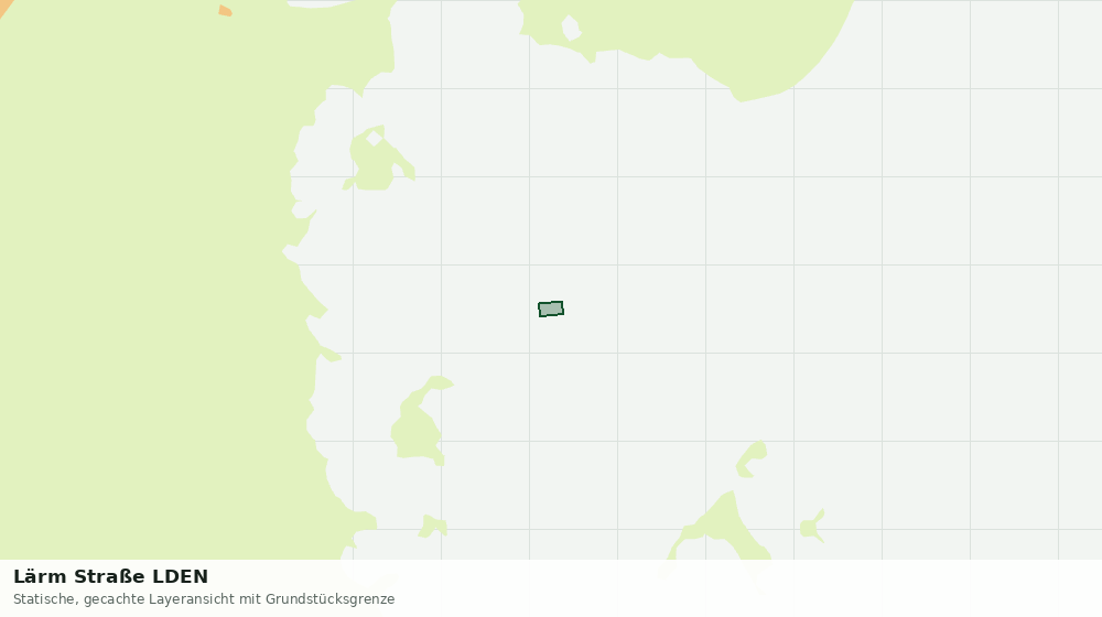 Statische Kartenansicht: Lärm Straße LDEN