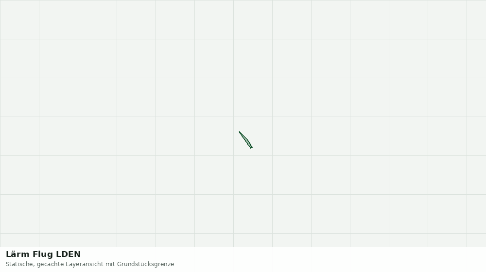 Statische Kartenansicht: Lärm Flug LDEN