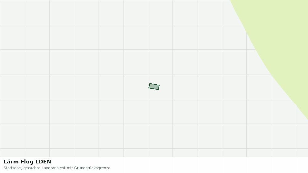 Statische Kartenansicht: Lärm Flug LDEN