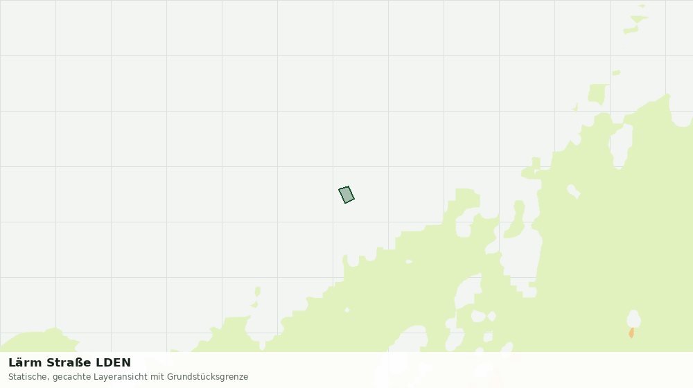Statische Kartenansicht: Lärm Straße LDEN